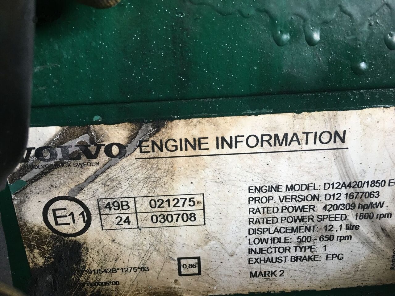 Volvo D12A Volvo - Motor por Ônibus: foto 4 Volvo D12A Volvo - Motor por Ônibus: foto 4