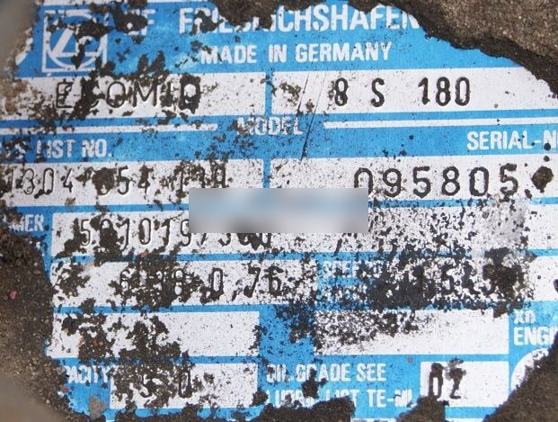 ZF 8S180 Neoplan - Caixa de velocidade por Ônibus: foto 5 ZF 8S180 Neoplan - Caixa de velocidade por Ônibus: foto 5