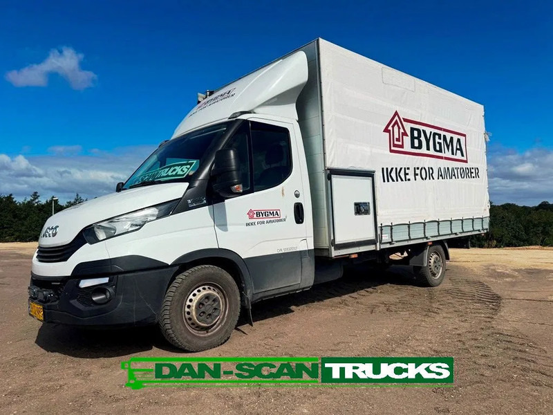 Iveco 35S18 3,0 TDI Aut. Gear. Euro 6. webasto night heater - Carrinha de lona: foto 1 Iveco 35S18 3,0 TDI Aut. Gear. Euro 6. webasto night heater - Carrinha de lona: foto 1