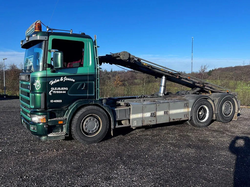 Scania R124-470 Analog tacho. 3 way cable tipper - Camião com sistema de cabo: foto 3 Scania R124-470 Analog tacho. 3 way cable tipper - Camião com sistema de cabo: foto 3