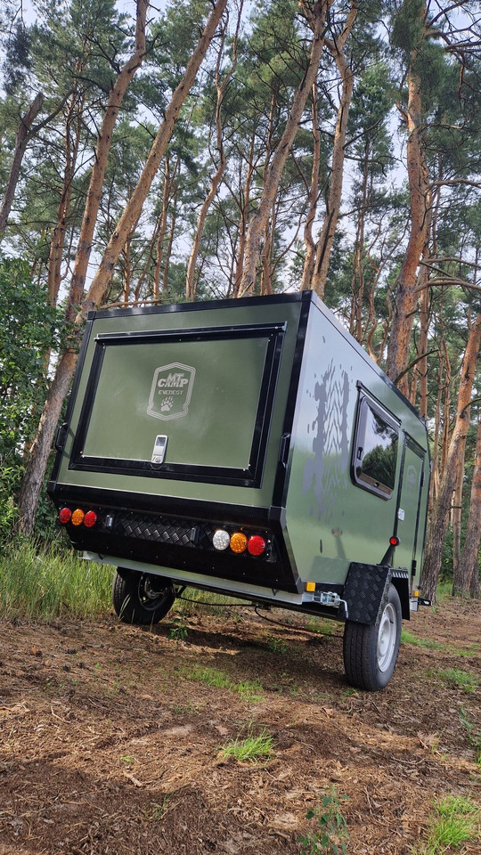 Przyczepa Off-ROAD Wyprawowa kemingowa terenowa Everest MT-CAMP Olive - Reboque para carros: foto 3 Przyczepa Off-ROAD Wyprawowa kemingowa terenowa Everest MT-CAMP Olive - Reboque para carros: foto 3