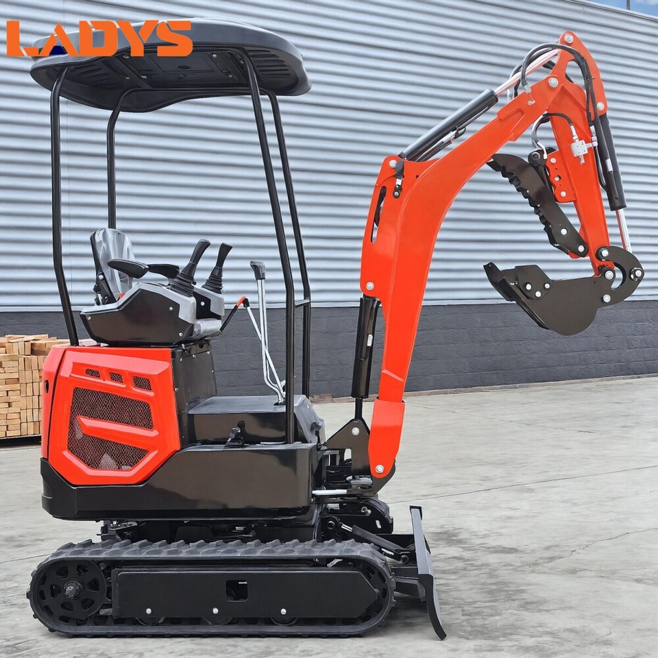 LADYS DY18 Mini Excavator CE Certification Kubota Engine(Factory Outlet) Mini Pelle Minibagger Minikoparka Miniexcavadora - Mini escavadeira: foto 3 LADYS DY18 Mini Excavator CE Certification Kubota Engine(Factory Outlet) Mini Pelle Minibagger Minikoparka Miniexcavadora - Mini escavadeira: foto 3