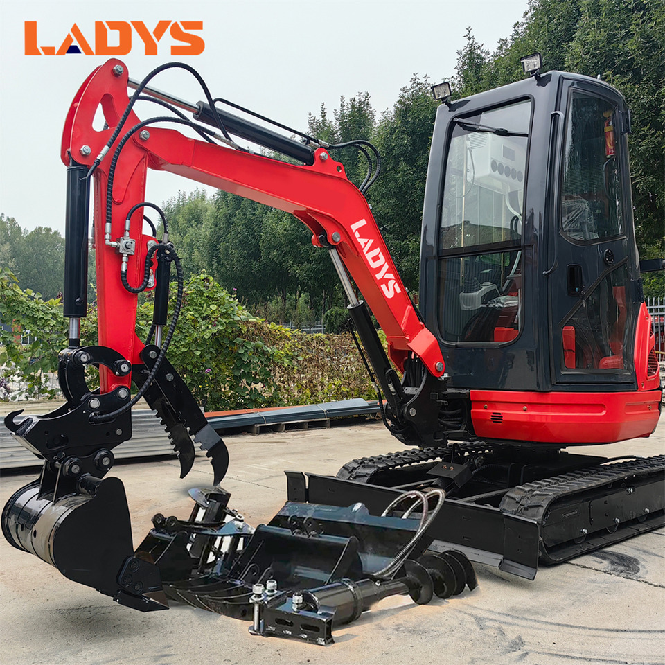 LADYS DY25U Mini Excavator CE Certification Kubota Engine(Factory Outlet) Mini Pelle Minibagger Minikoparka Miniexcavadora - Mini escavadeira: foto 1 LADYS DY25U Mini Excavator CE Certification Kubota Engine(Factory Outlet) Mini Pelle Minibagger Minikoparka Miniexcavadora - Mini escavadeira: foto 1