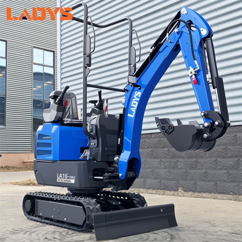 LADYS LA16Pro Mini Excavator CE Certification Kubota Engine(Factory Outlet) Mini Pelle Minibagger Minikoparka Miniexcavadora - Mini escavadeira: foto 5 LADYS LA16Pro Mini Excavator CE Certification Kubota Engine(Factory Outlet) Mini Pelle Minibagger Minikoparka Miniexcavadora - Mini escavadeira: foto 5