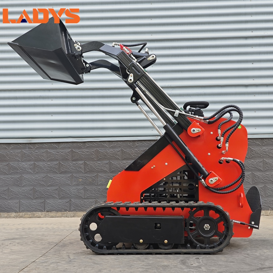 LADYS LA380 Mini Skid Steer CE Certification Kubota Engine(Factory Outlet) Mini Skid steer Loader For Sale - Mini pá carregadora: foto 5 LADYS LA380 Mini Skid Steer CE Certification Kubota Engine(Factory Outlet) Mini Skid steer Loader For Sale - Mini pá carregadora: foto 5