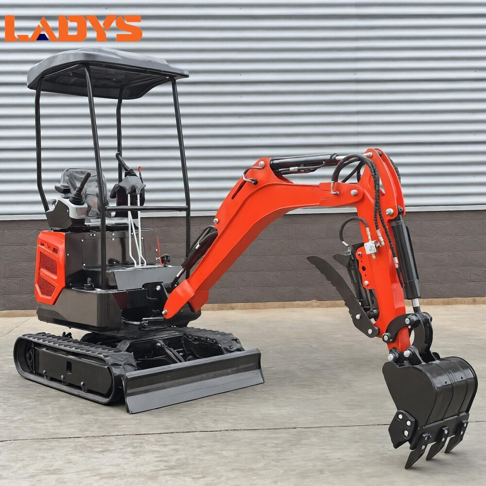LADYS Mini Excavator CE Certification Kubota Engine(Factory Outlet) Mini Pelle Minibagger Minikoparka Miniexcavadora - Mini escavadeira: foto 3 LADYS Mini Excavator CE Certification Kubota Engine(Factory Outlet) Mini Pelle Minibagger Minikoparka Miniexcavadora - Mini escavadeira: foto 3