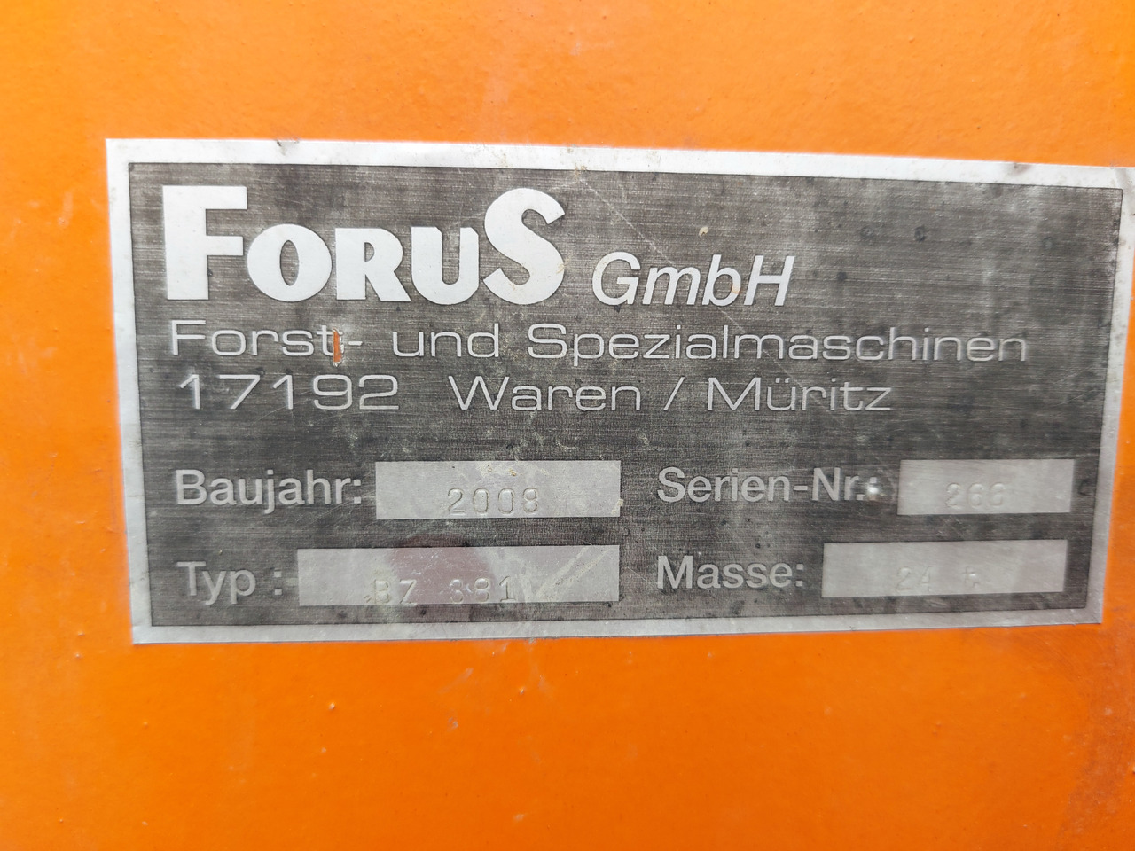 Estilhaçadora de madeira FORUS BZ381: foto 12 Estilhaçadora de madeira FORUS BZ381: foto 12