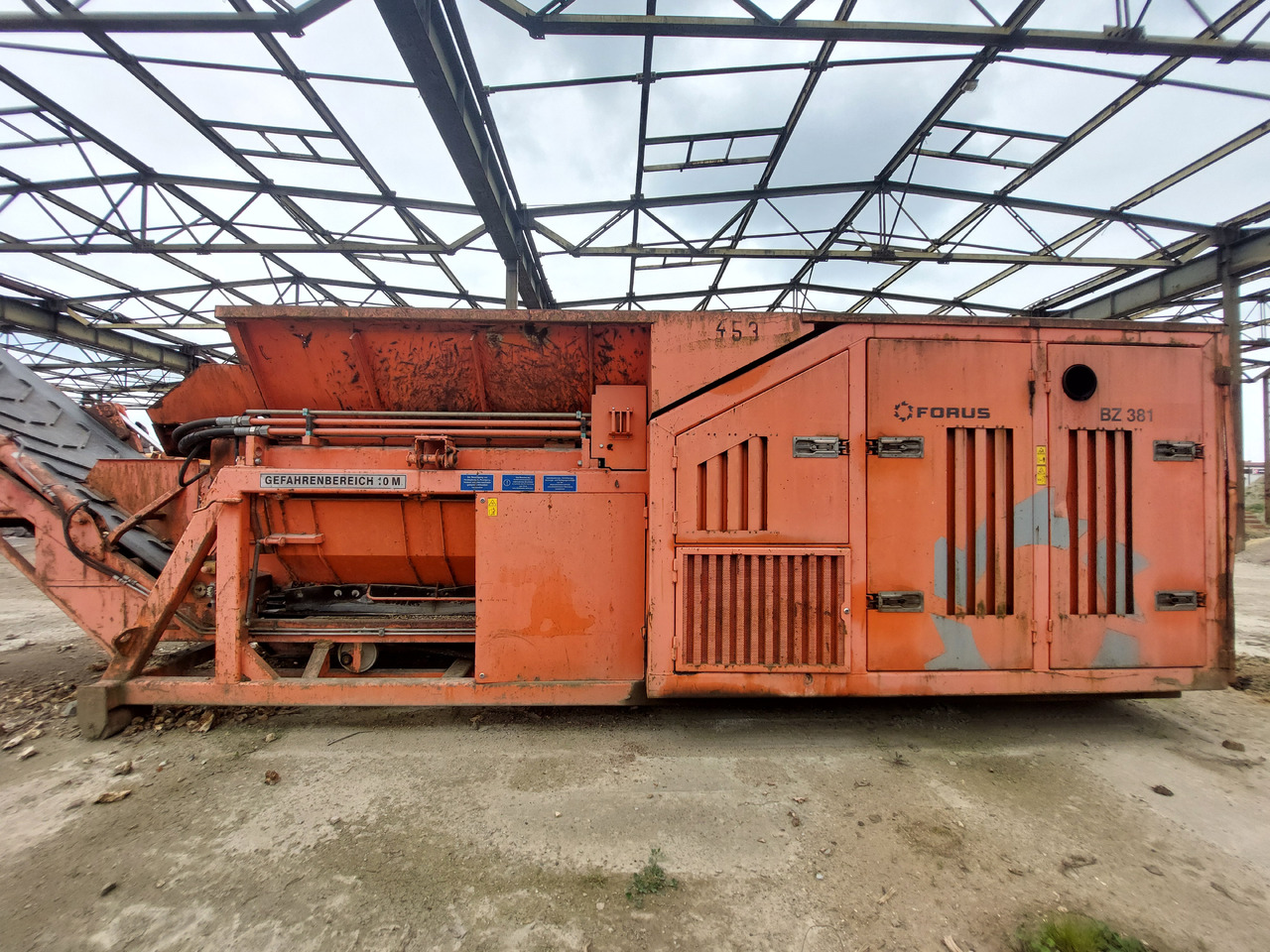 Estilhaçadora de madeira FORUS BZ381: foto 7 Estilhaçadora de madeira FORUS BZ381: foto 7