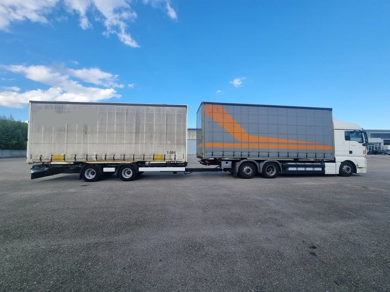 AUTOCARRO PORTACASSE - 2016 - 781000 km MAN TGX 26.440 6x2 - Camião de lona, Reboque de lona: foto 3 AUTOCARRO PORTACASSE - 2016 - 781000 km MAN TGX 26.440 6x2 - Camião de lona, Reboque de lona: foto 3