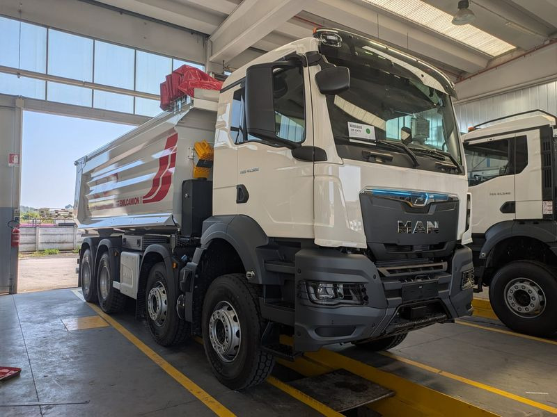 CAMION RIBALTABILE 4 ASSI 520 hp VASCA S5 NUOVO MAN TGS 41.520 8x4 BB CH - Camião basculante: foto 1 CAMION RIBALTABILE 4 ASSI 520 hp VASCA S5 NUOVO MAN TGS 41.520 8x4 BB CH - Camião basculante: foto 1