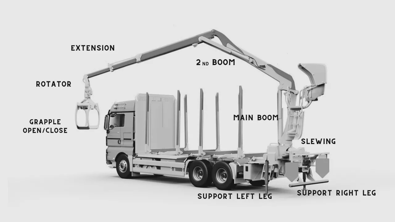 Set Scanreco RC400 with Walvoil DPX100 Liebherr, Demag, Grove, Tadano - Reboque florestal: foto 4 Set Scanreco RC400 with Walvoil DPX100 Liebherr, Demag, Grove, Tadano - Reboque florestal: foto 4