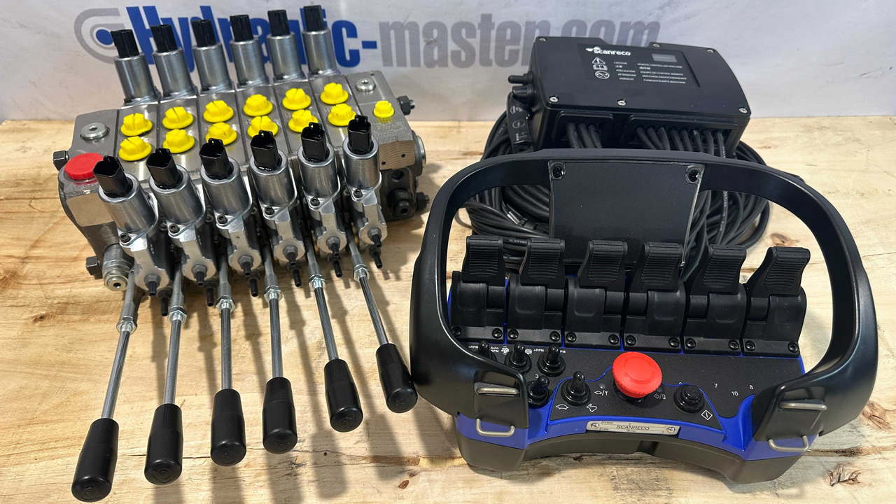 Set Scanreco RC400 with Walvoil DPX100 Manitex, Palfinger, Atlas, Cormach - Reboque florestal: foto 2 Set Scanreco RC400 with Walvoil DPX100 Manitex, Palfinger, Atlas, Cormach - Reboque florestal: foto 2