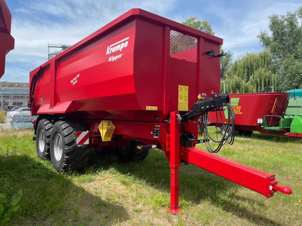 Krampe BIG BODY 650 CARRIER - Reboque basculante agrícola: foto 2 Krampe BIG BODY 650 CARRIER - Reboque basculante agrícola: foto 2