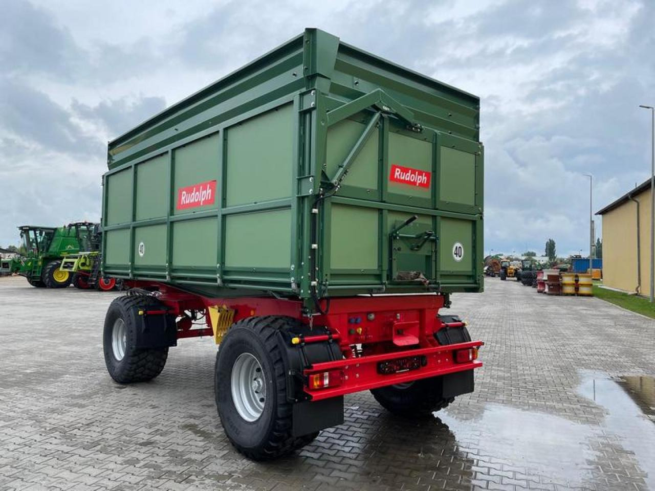 Welger RUDOLPH DK280RA 2 STÜCK VERFÜGBAR - Reboque basculante agrícola: foto 3 Welger RUDOLPH DK280RA 2 STÜCK VERFÜGBAR - Reboque basculante agrícola: foto 3