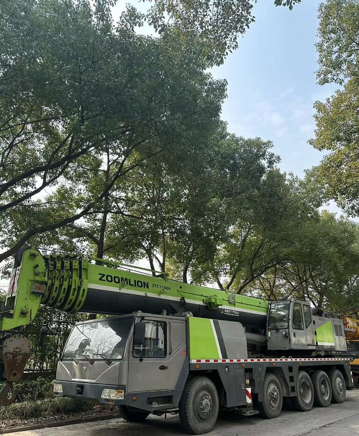 Zoomlion Zoomlion ZTC800V ZTV900V ZTC1000V ZTC110V 110 ton Zoomlion secon - Grua móvel: foto 1 Zoomlion Zoomlion ZTC800V ZTV900V ZTC1000V ZTC110V 110 ton Zoomlion secon - Grua móvel: foto 1