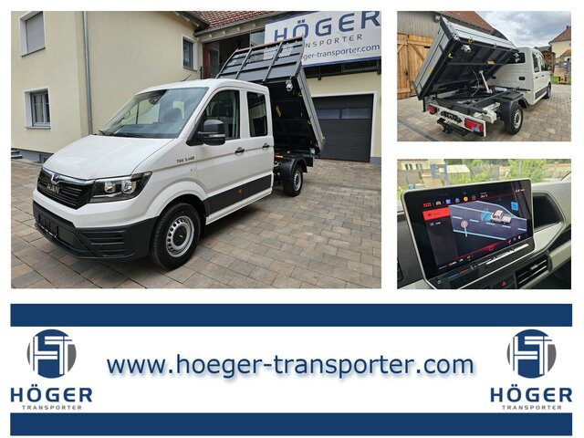 MAN TGE 3.140 Doka L3 Dreiseitenkipper Facelift - Camião: foto 1 MAN TGE 3.140 Doka L3 Dreiseitenkipper Facelift - Camião: foto 1