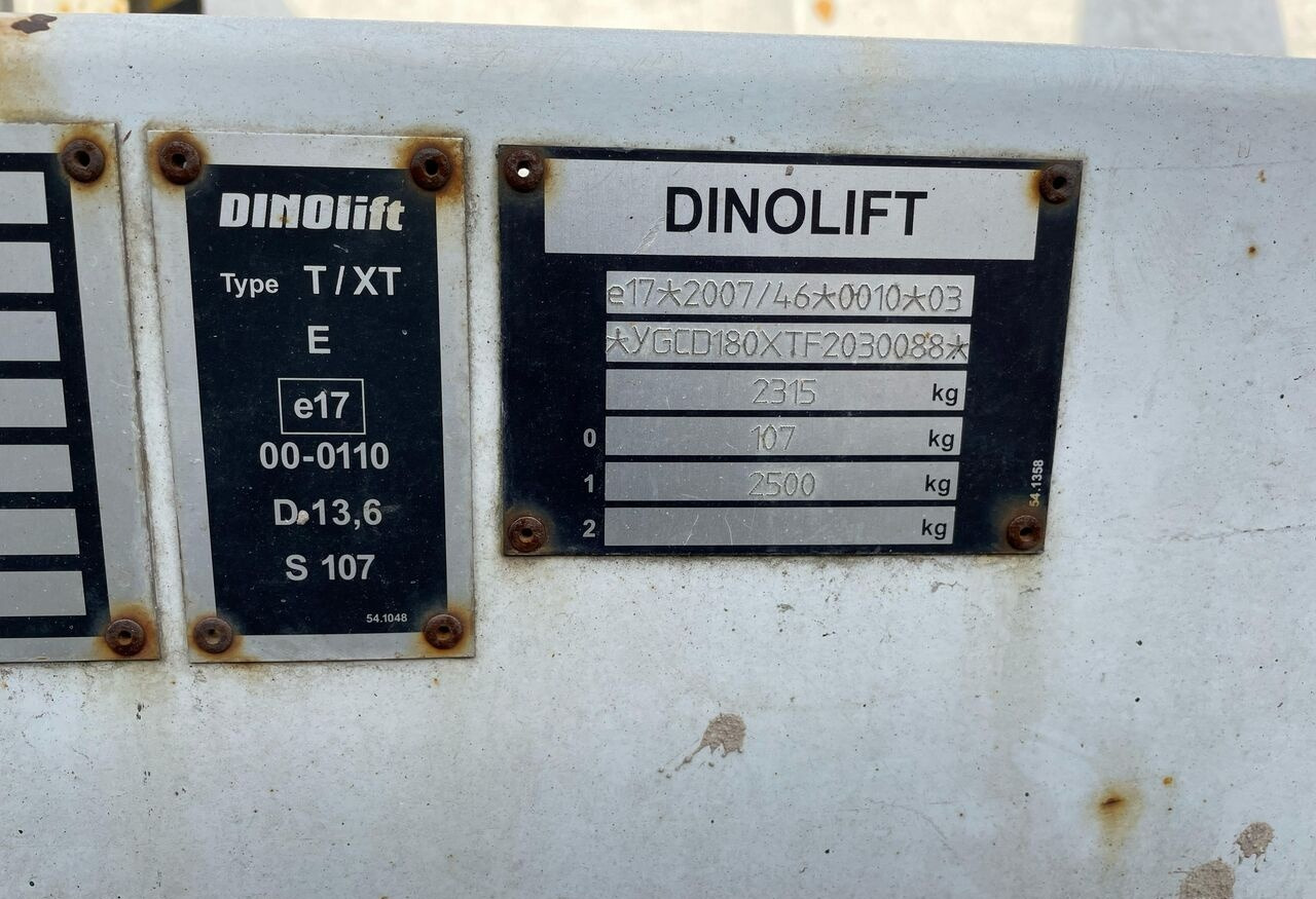 Dino 180XT II - Plataforma articulada: foto 3 Dino 180XT II - Plataforma articulada: foto 3