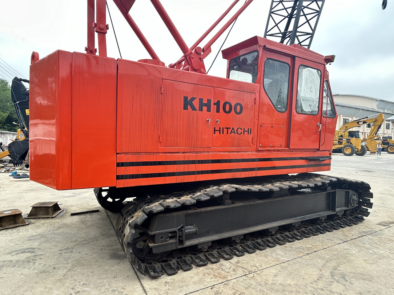 Hitachi Hitachi Kh100 crawler crane - Escavadeira a cabo: foto 1 Hitachi Hitachi Kh100 crawler crane - Escavadeira a cabo: foto 1