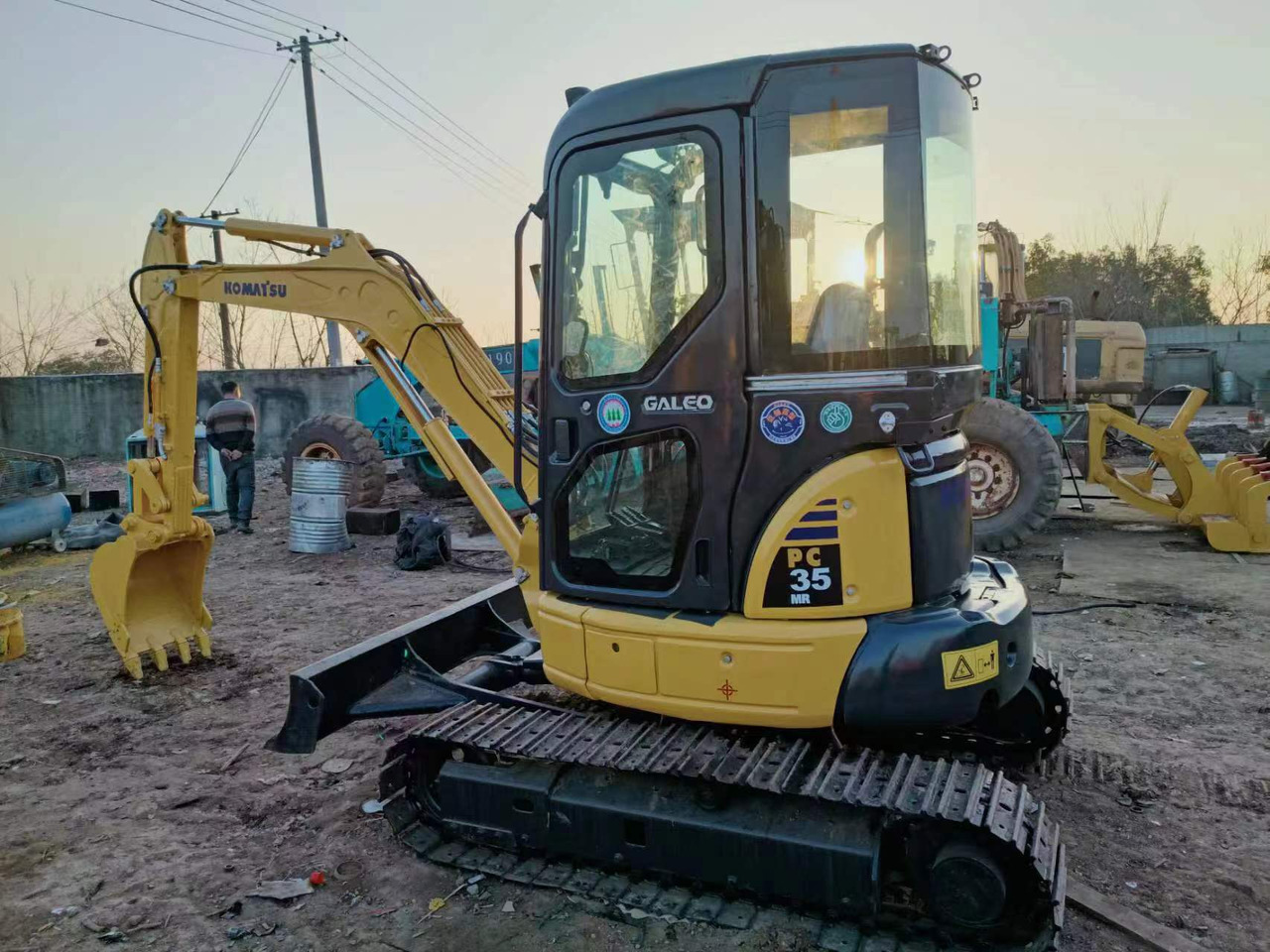 KOMATSU PC35 Excavator - Escavadora de rastos: foto 1 KOMATSU PC35 Excavator - Escavadora de rastos: foto 1