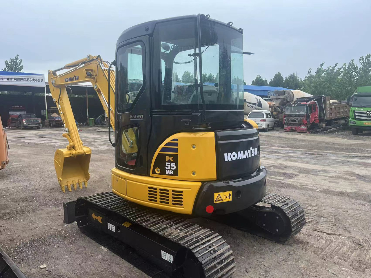 Komatsu PC55 - Mini escavadeira: foto 4 Komatsu PC55 - Mini escavadeira: foto 4