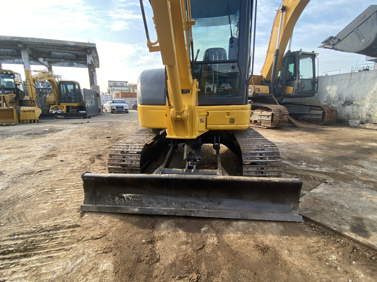 Mini escavadeira Komatsu PC55MR: foto 6