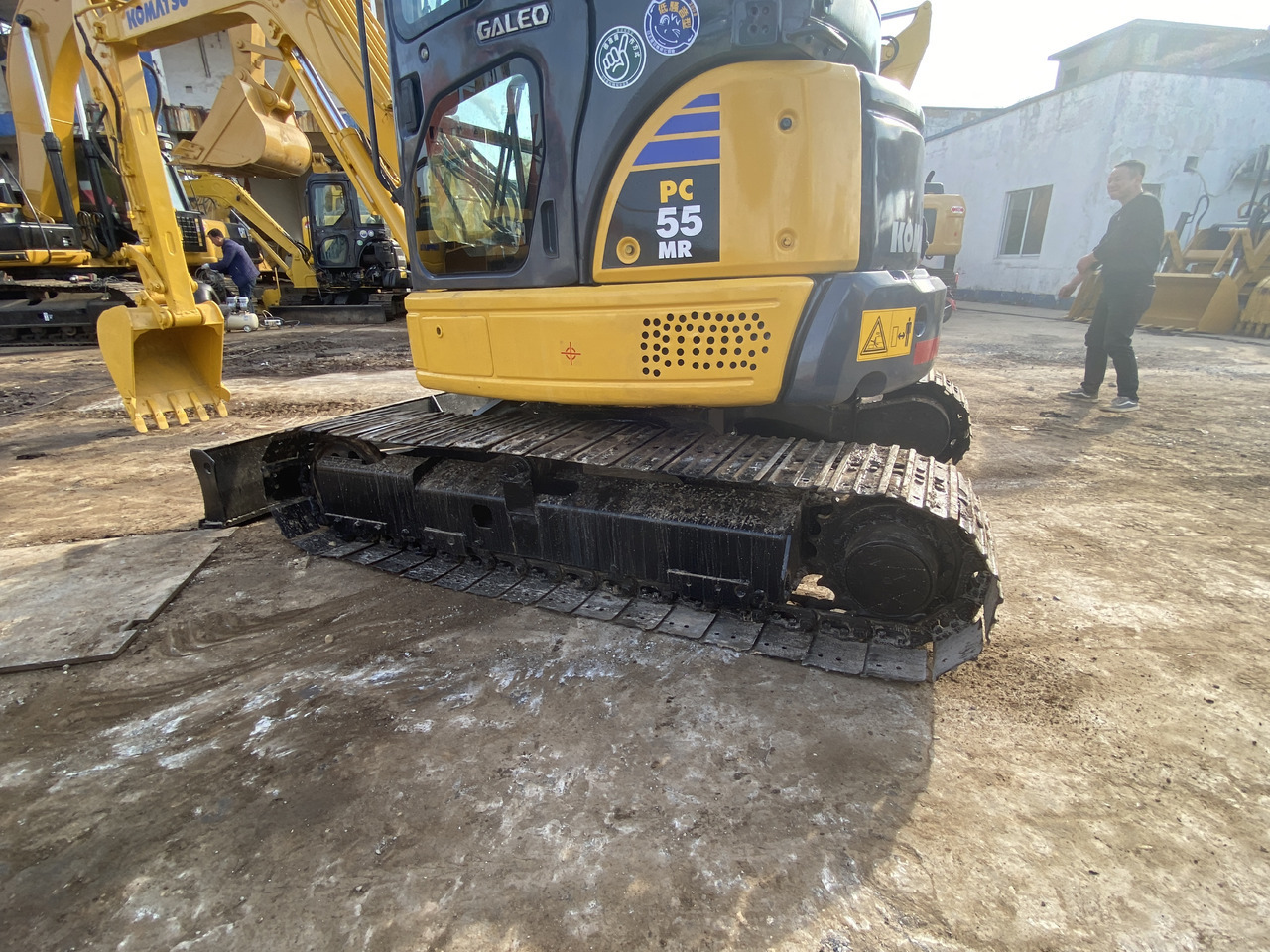 Komatsu PC55MR - Mini escavadeira: foto 3 Komatsu PC55MR - Mini escavadeira: foto 3