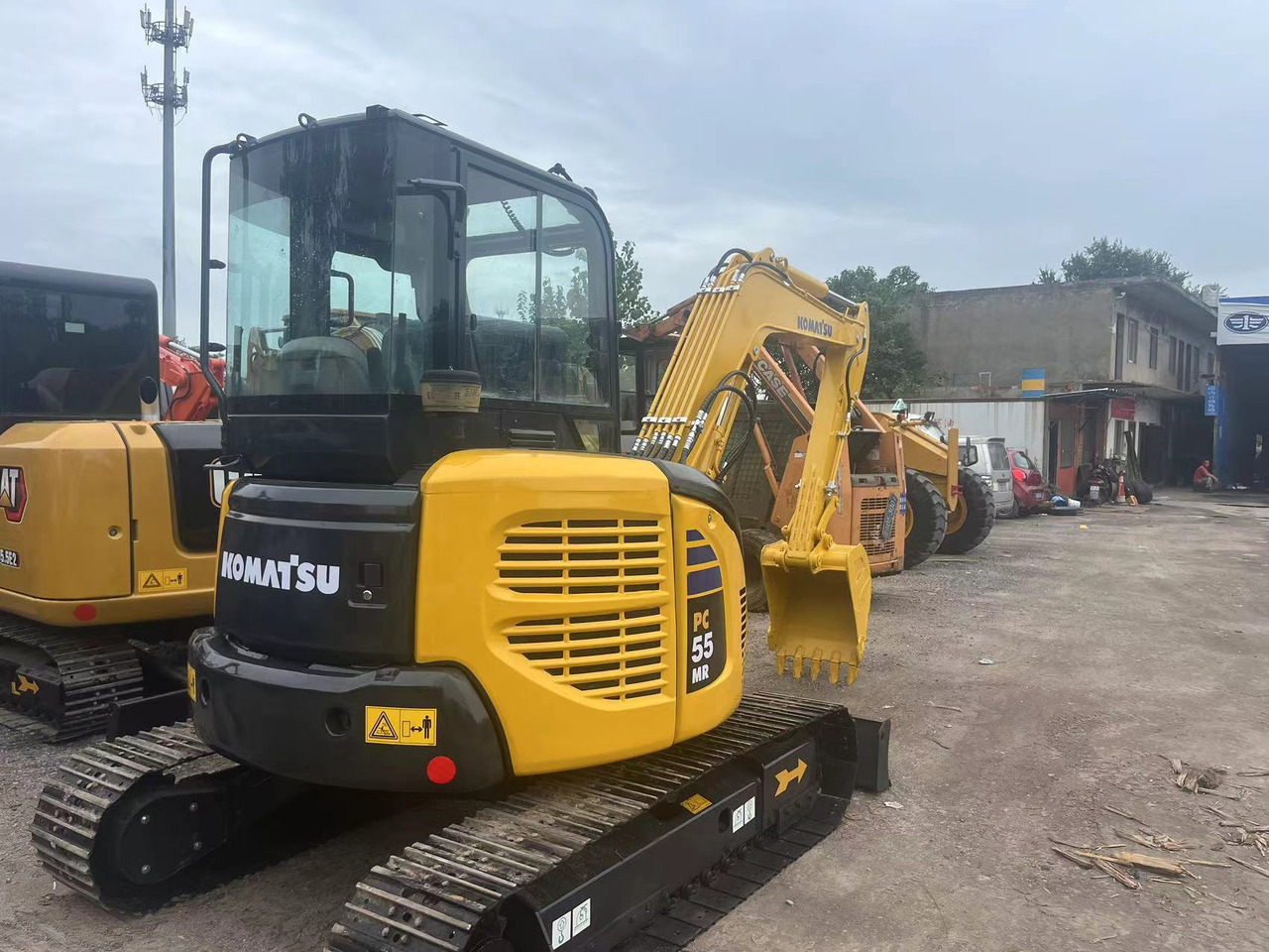 Mini escavadeira Komatsu  PC55mr-3: foto 6