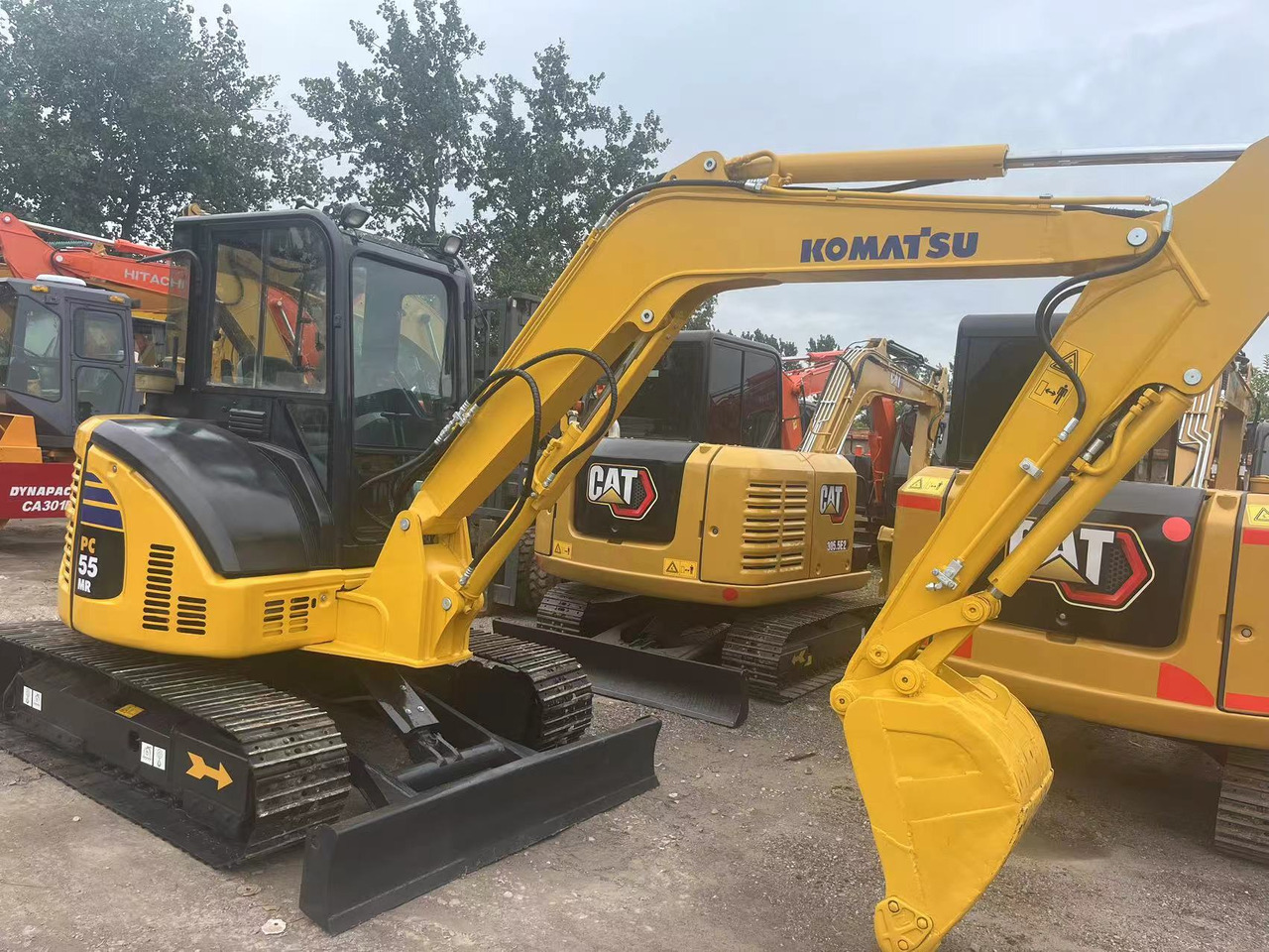 Komatsu PC55mr-3 - Mini escavadeira: foto 5 Komatsu PC55mr-3 - Mini escavadeira: foto 5