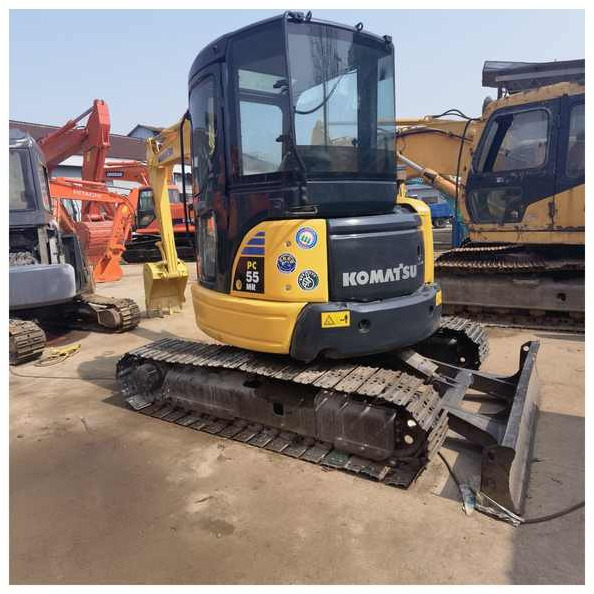 Made in Japan used komatsu excavator PC55MR 5ton hydraulic crawler komatsu pc55 excavator for sale - Mini escavadeira: foto 1 Made in Japan used komatsu excavator PC55MR 5ton hydraulic crawler komatsu pc55 excavator for sale - Mini escavadeira: foto 1