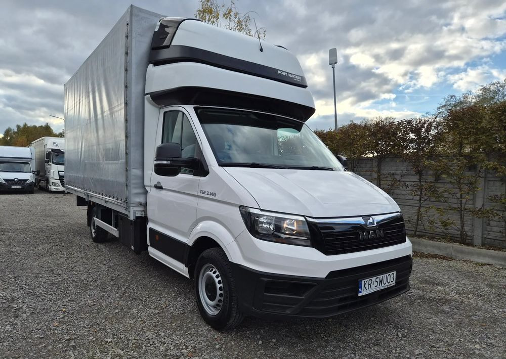 MAN TGE 10 PALET zaw.poduszki 2021r EURO 6 - Carrinha de caixa aberta: foto 1 MAN TGE 10 PALET zaw.poduszki 2021r EURO 6 - Carrinha de caixa aberta: foto 1