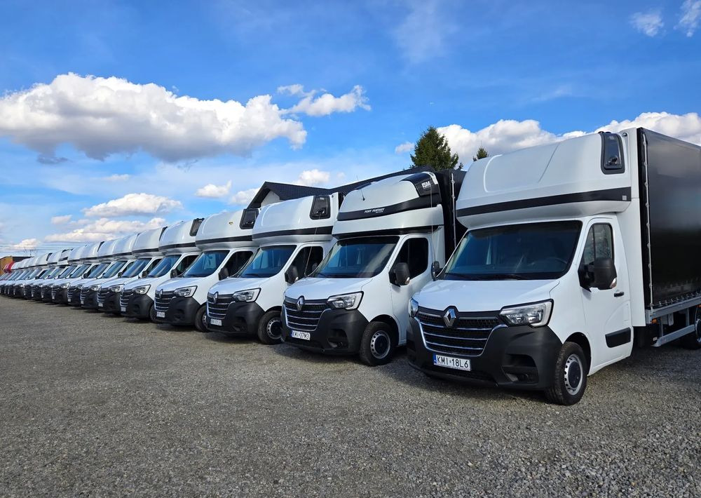 Renault Master IV 10 PALET zaw.poduszki 2021r EURO 6 - Carrinha de lona: foto 2 Renault Master IV 10 PALET zaw.poduszki 2021r EURO 6 - Carrinha de lona: foto 2