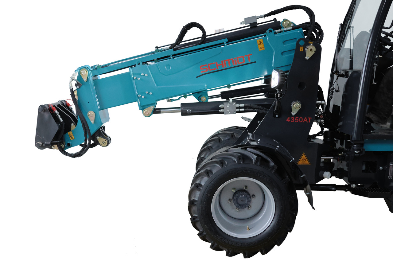 Pá carregadora telescópica novo SCHMiDT 4350AT - Telescopic with Cabin: foto 14