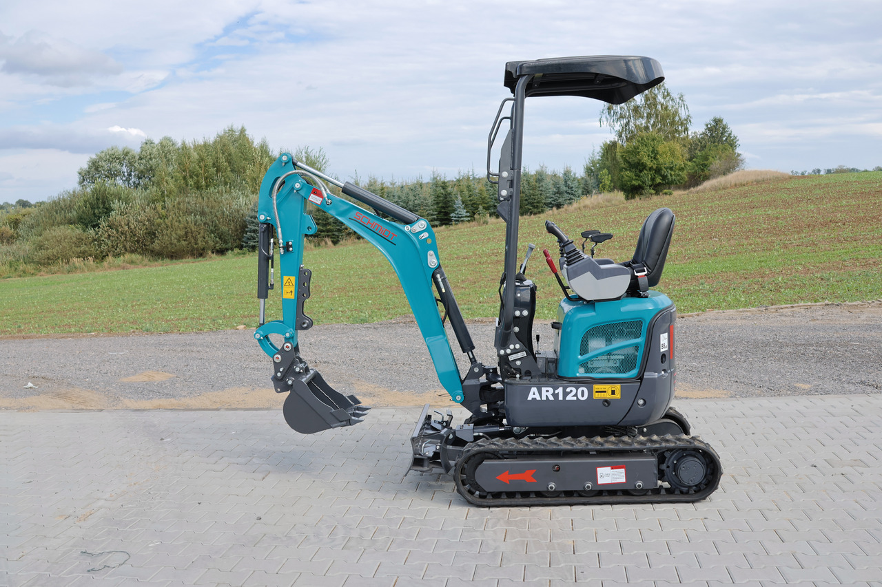 SCHMiDT AR120 - Kubota engine , Extended tracks , Swing arm - Mini escavadeira: foto 5 SCHMiDT AR120 - Kubota engine , Extended tracks , Swing arm - Mini escavadeira: foto 5