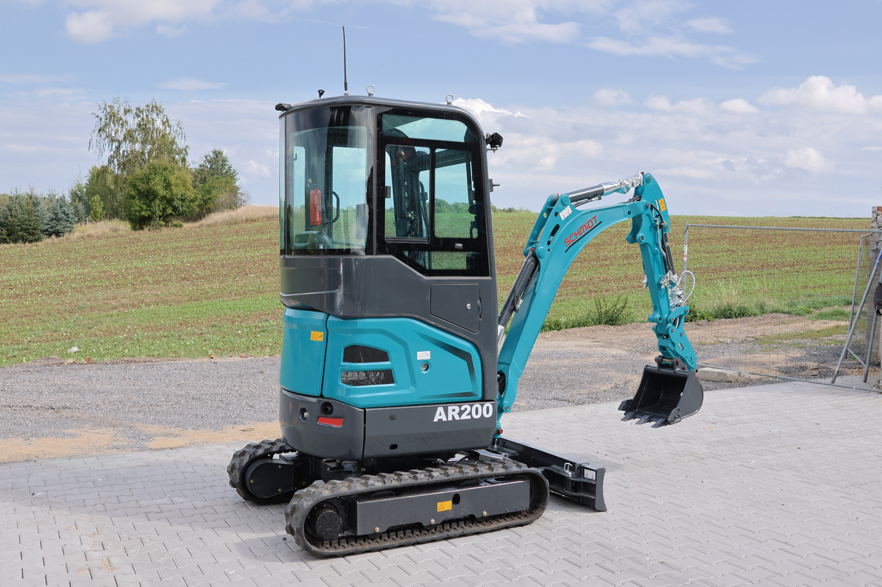 Mini escavadeira novo SCHMiDT AR200 -  Kubota engine, Extended tracks, Swing arm: foto 10