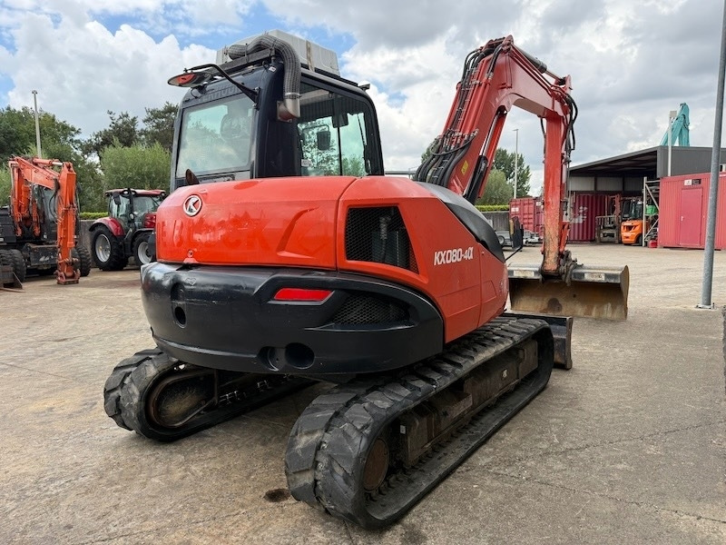 Kubota KX 080-4 - Mini escavadeira: foto 4 Kubota KX 080-4 - Mini escavadeira: foto 4