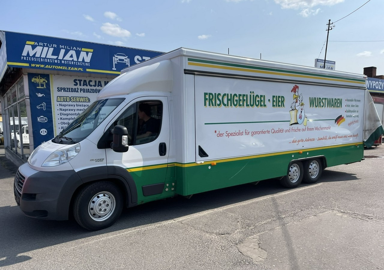 Food truck Fiat Doblo Autosklep wędlin Gastronomiczna food truck foodtruck sklep Borco 200: foto 19