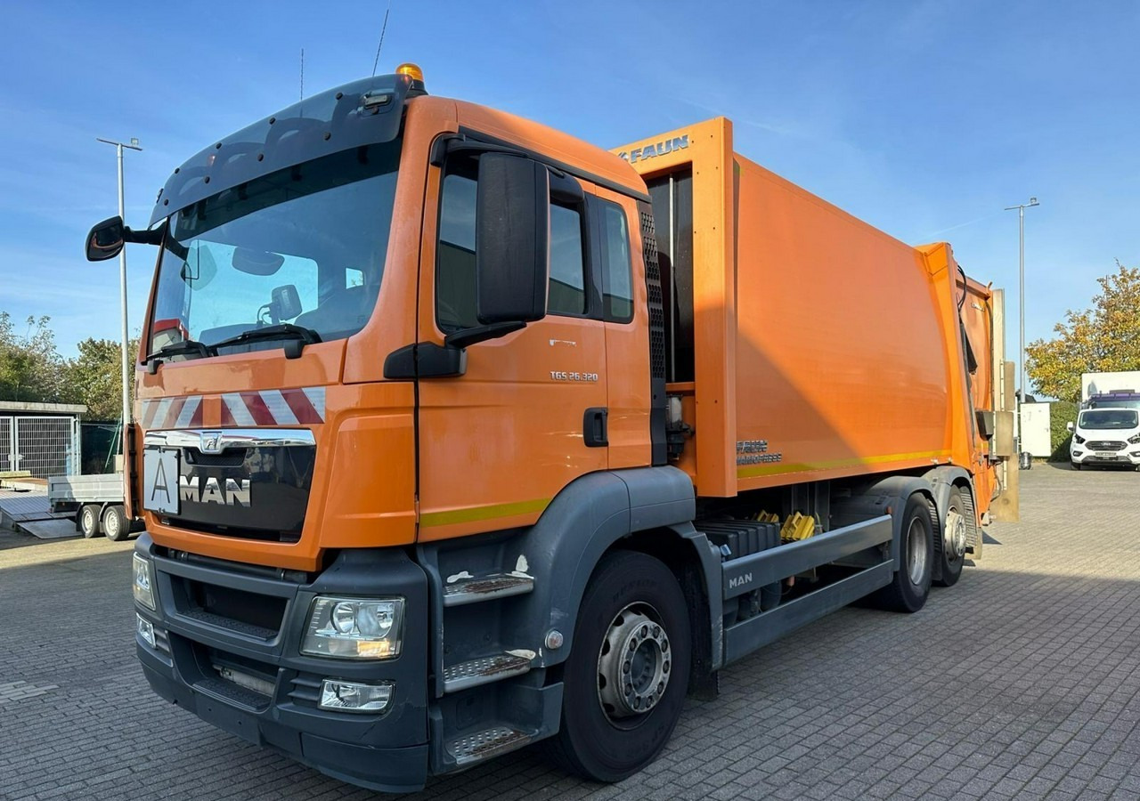 Caminhão de lixo MAN Inny MAN TGS 26.320 FAUN VARIOPRESS Śmieciarka Prasa Model 2014: foto 1