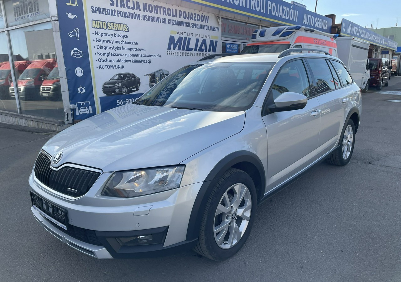 Skoda Octavia III Skoda Octavia 4X4 Scout 2.0 TDI -150KM Model 2017 Bezwypadkowa FV 23 - Automóvel: foto 1 Skoda Octavia III Skoda Octavia 4X4 Scout 2.0 TDI -150KM Model 2017 Bezwypadkowa FV 23 - Automóvel: foto 1