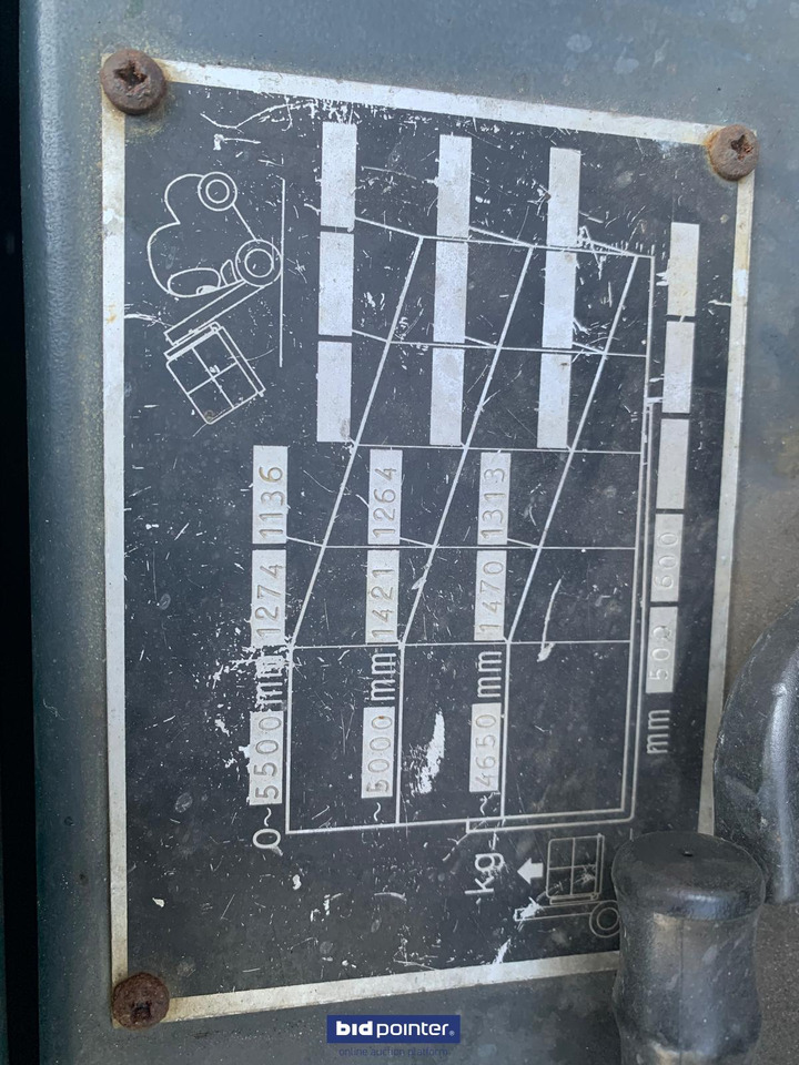 Heftruck elektrisch - 3 wiel - 1600kg! Freelift! Komatsu FB16 - 5.5 mtr. Sideshift! - Empilhadeira elétrica: foto 5 Heftruck elektrisch - 3 wiel - 1600kg! Freelift! Komatsu FB16 - 5.5 mtr. Sideshift! - Empilhadeira elétrica: foto 5