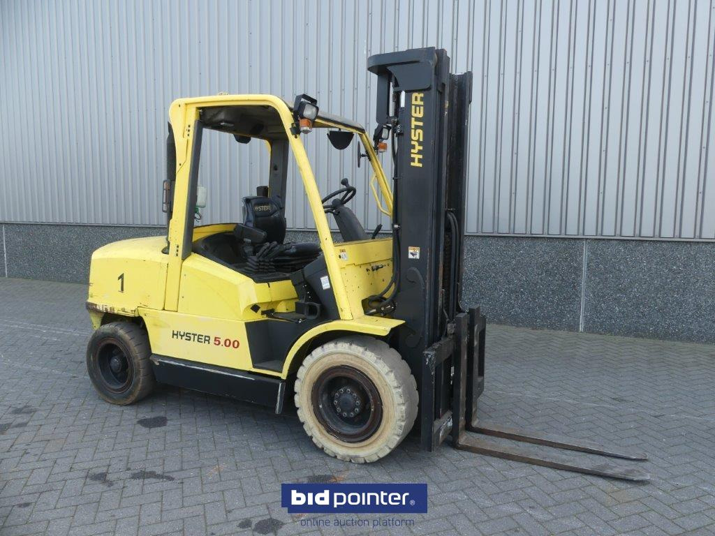 Hyster H5.00x Year 2001 - Empilhadeira a diesel: foto 2 Hyster H5.00x Year 2001 - Empilhadeira a diesel: foto 2