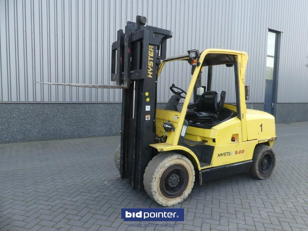 Hyster H5.00x Year 2001 - Empilhadeira a diesel: foto 1 Hyster H5.00x Year 2001 - Empilhadeira a diesel: foto 1