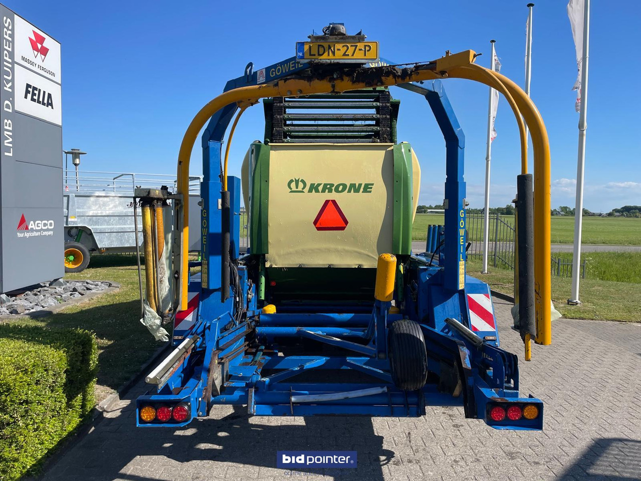 Krone Comprima F 155 XC - Enfardadeira de fardos redondos: foto 3 Krone Comprima F 155 XC - Enfardadeira de fardos redondos: foto 3