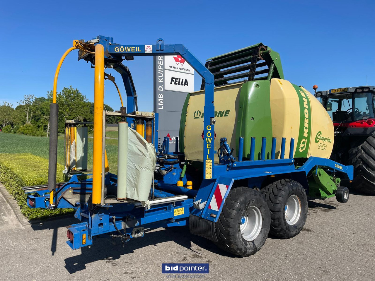 Krone Comprima F 155 XC - Enfardadeira de fardos redondos: foto 5 Krone Comprima F 155 XC - Enfardadeira de fardos redondos: foto 5