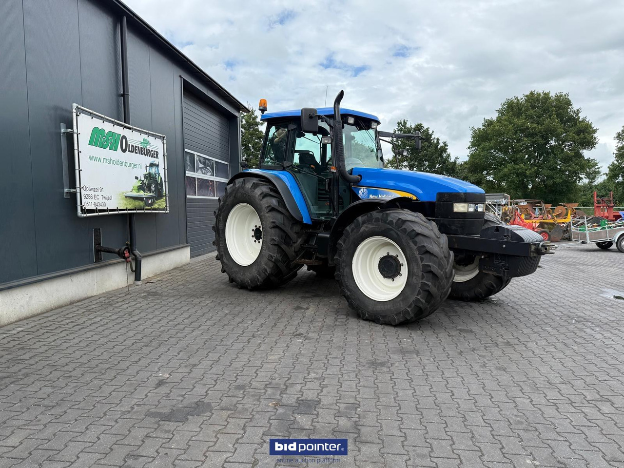 New Holland TM 140 - Trator: foto 4 New Holland TM 140 - Trator: foto 4