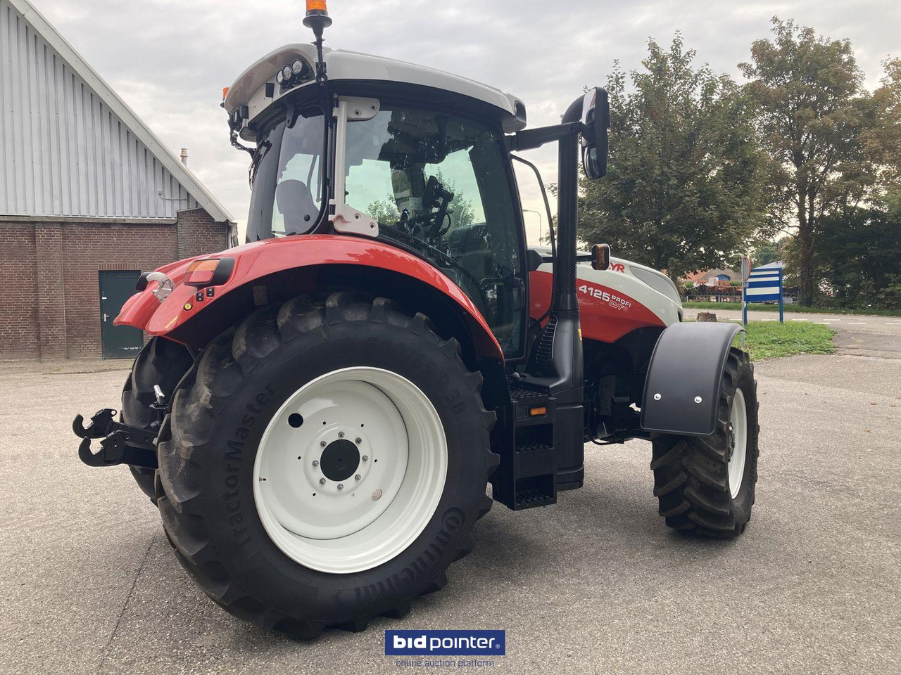 Steyr 4125 profi CVT - Trator: foto 4 Steyr 4125 profi CVT - Trator: foto 4