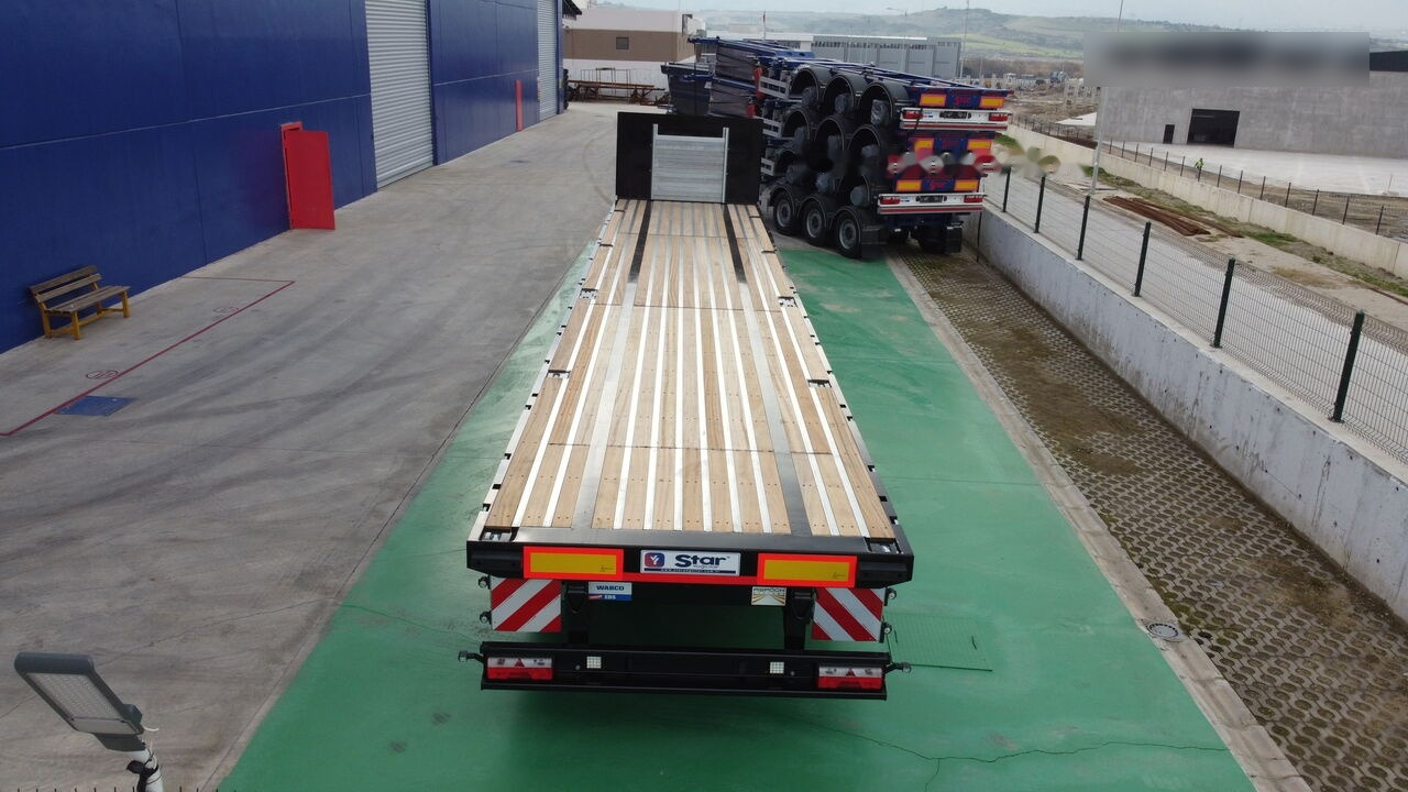 Semi-reboque plataforma/ Caixa aberta novo STAR YAGCILAR Heavy duty Platform: foto 9
