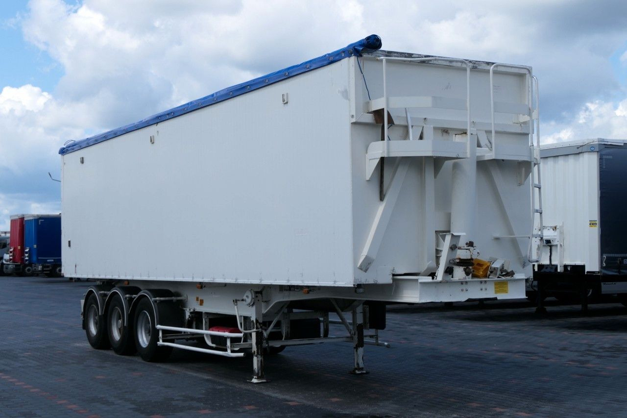 Benalu TRAILOR / TIPPER 63 M3/WHOLE ALUMINIUM/ - Semi-reboque basculante: foto 1 Benalu TRAILOR / TIPPER 63 M3/WHOLE ALUMINIUM/ - Semi-reboque basculante: foto 1