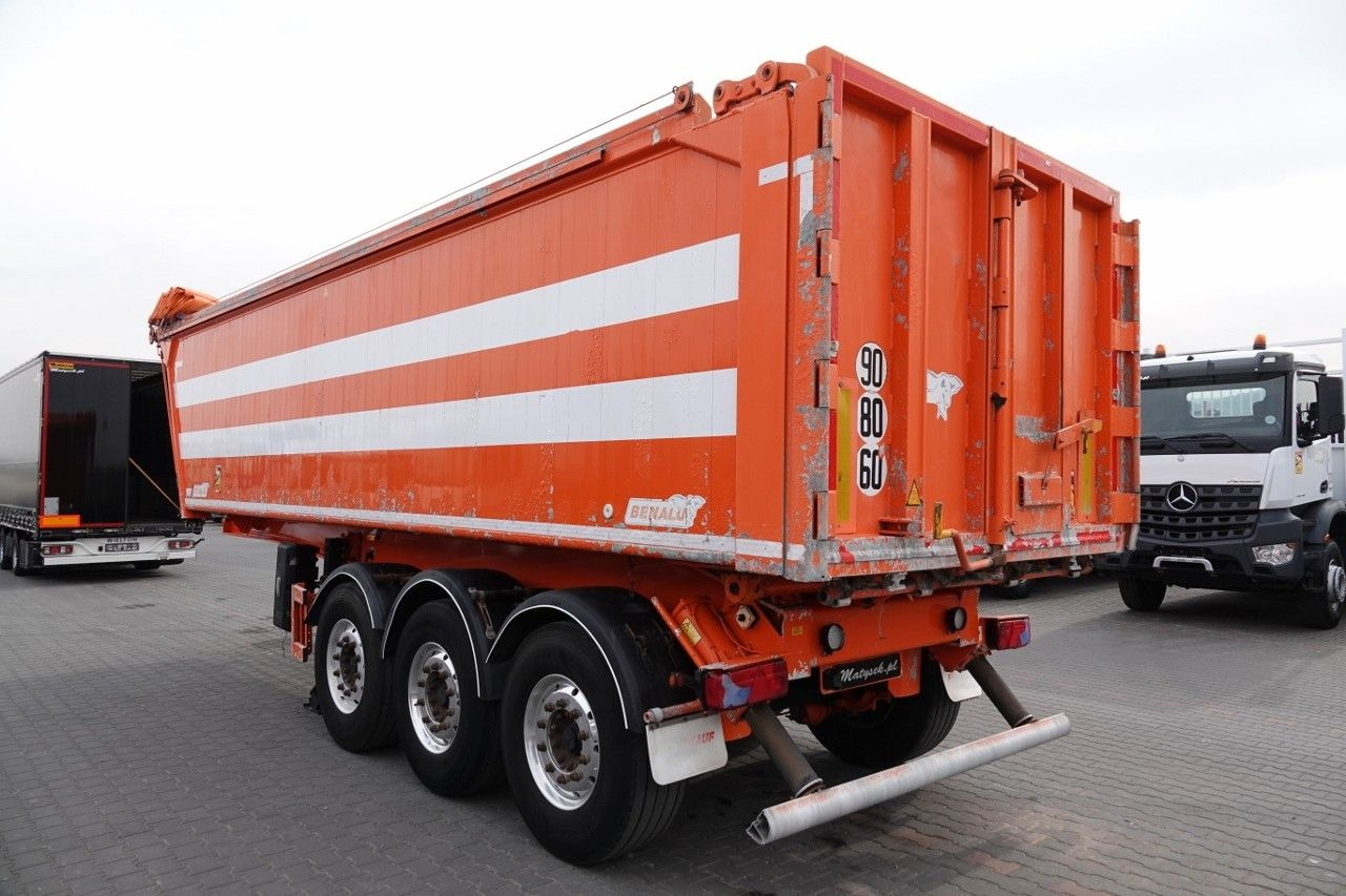 Benalu WYWROTKA 33 m3 / KLAPO-DRZWI / WAGA: 5500 KG / A - Semi-reboque basculante: foto 4 Benalu WYWROTKA 33 m3 / KLAPO-DRZWI / WAGA: 5500 KG / A - Semi-reboque basculante: foto 4