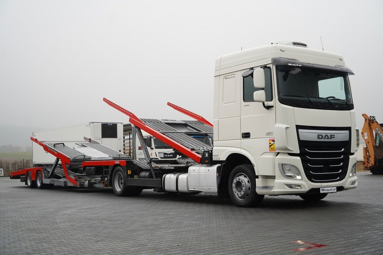 DAF XF 480 / LORA / LOHR / 16,5 M / 4 DOSTAWCZAKI / - Camião transporte de veículos: foto 5 DAF XF 480 / LORA / LOHR / 16,5 M / 4 DOSTAWCZAKI / - Camião transporte de veículos: foto 5