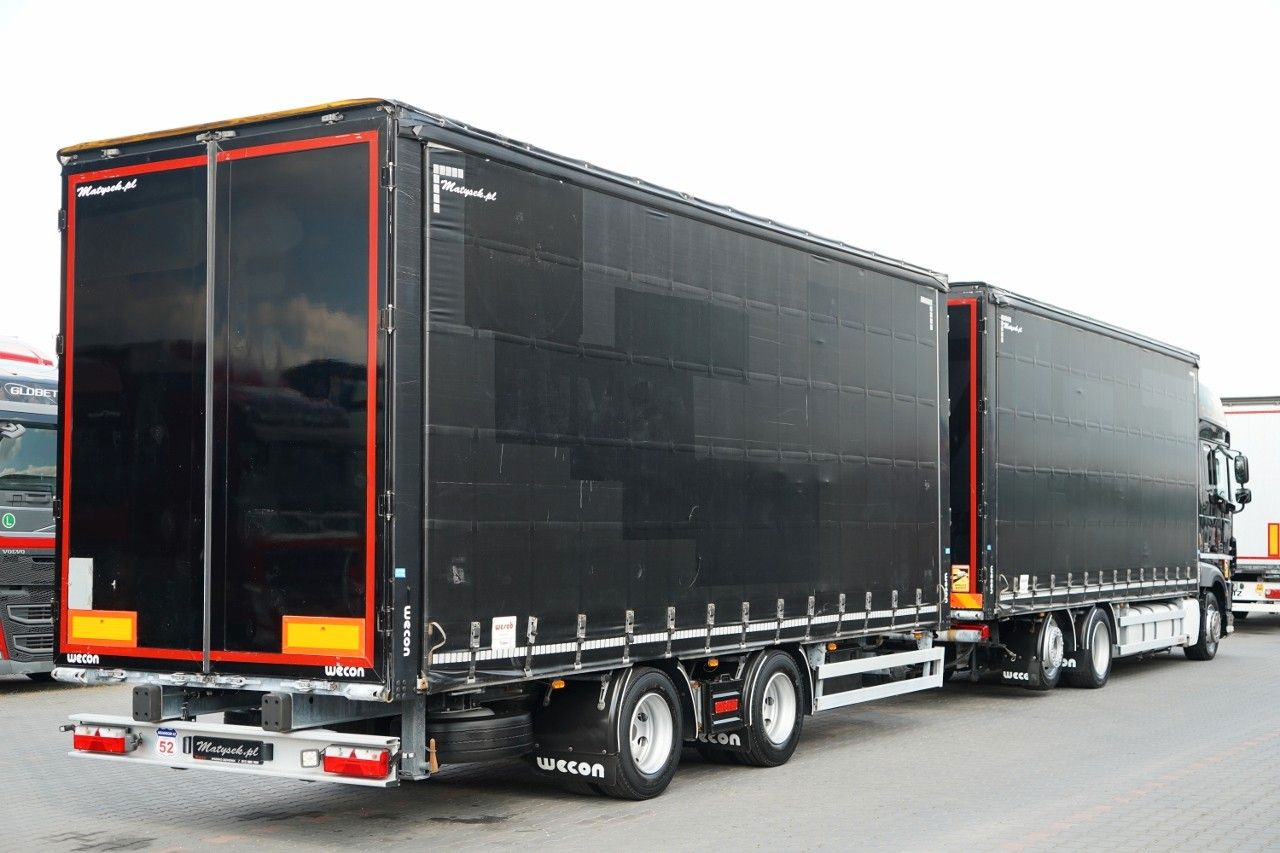 DAF XF 480 / ZESTAW TANDEM / 120 M3 / PRZEJAZDOWY / - Camião de lona: foto 3 DAF XF 480 / ZESTAW TANDEM / 120 M3 / PRZEJAZDOWY / - Camião de lona: foto 3